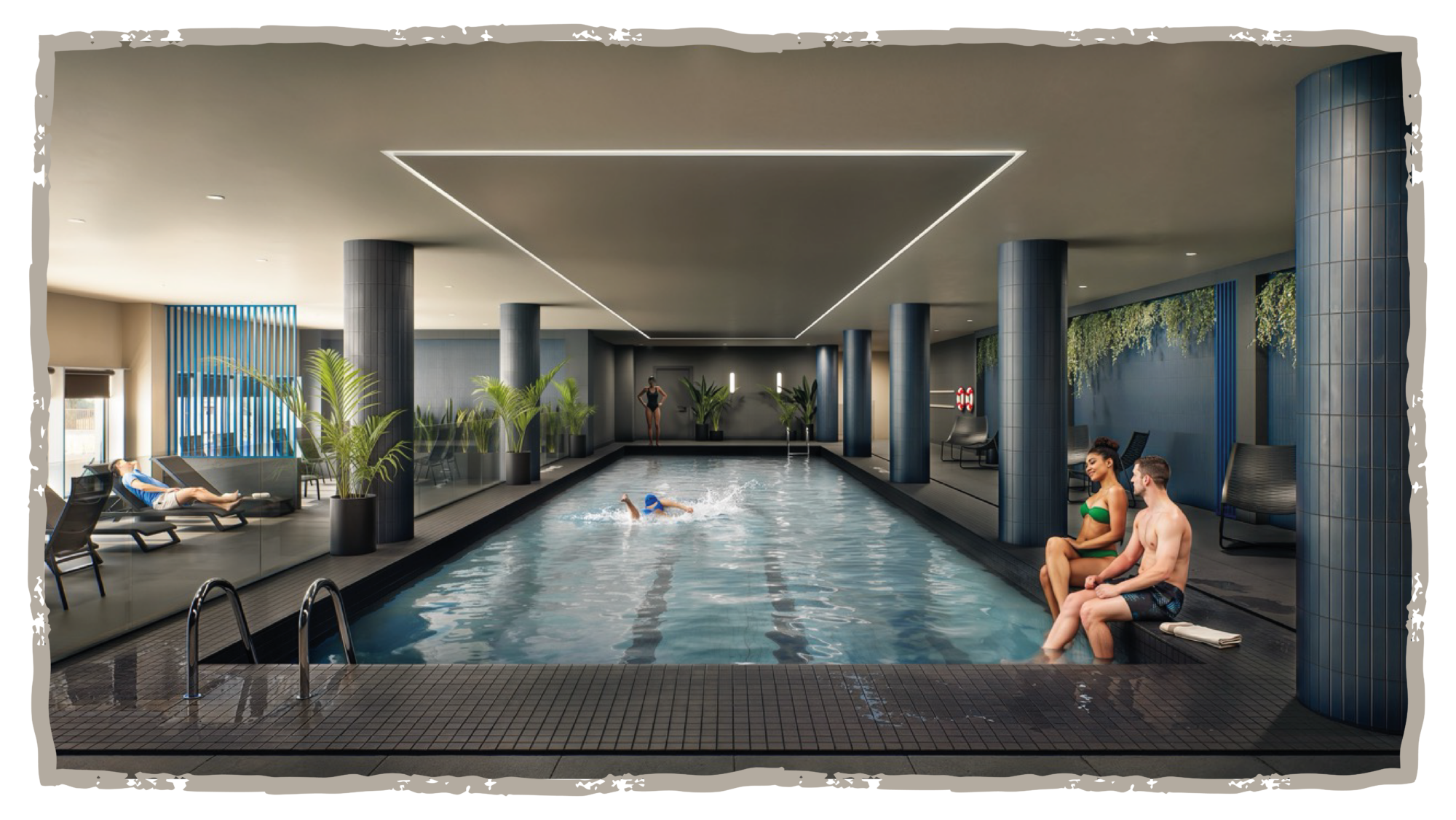Piscine intérieur Totem